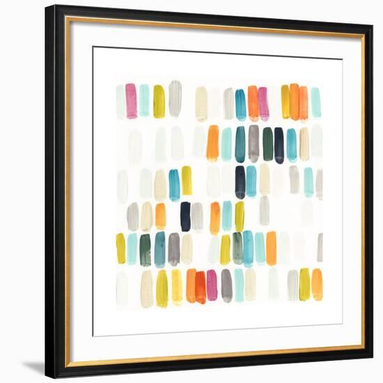 Bright Swatches II-June Vess-Framed Giclee Print