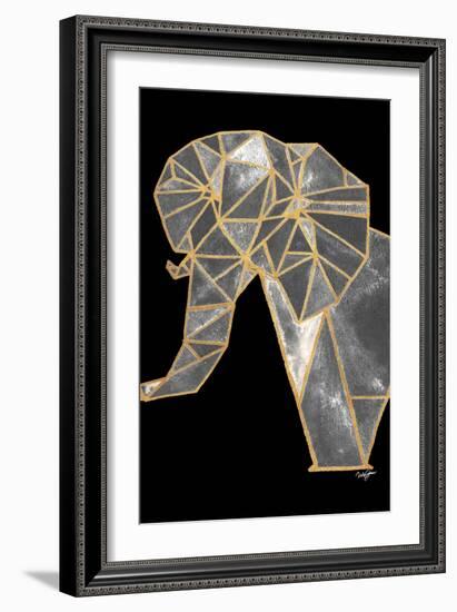 Bright Tri Origami I-Nola James-Framed Art Print