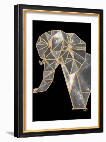 Bright Tri Origami I-Nola James-Framed Art Print