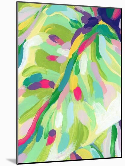 Bright Tropical Abstraction I-June Vess-Mounted Art Print