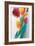 Bright Tulip Bunch I-Karen Lorena Parker-Framed Art Print