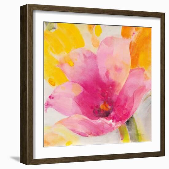 Bright Tulips IV-Albena Hristova-Framed Art Print