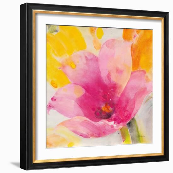 Bright Tulips IV-Albena Hristova-Framed Art Print