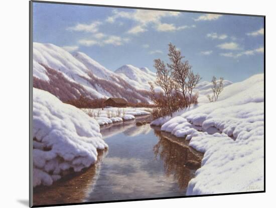 Bright Winter's Day-Ivan Fedorovich Choultse-Mounted Giclee Print