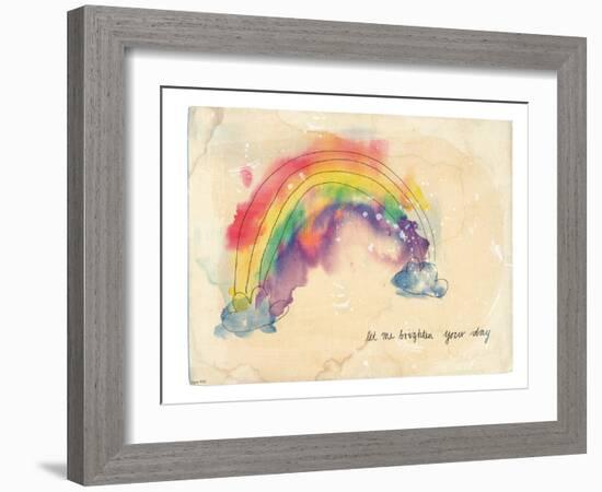 Brighten Your Day-Paula Mills-Framed Art Print