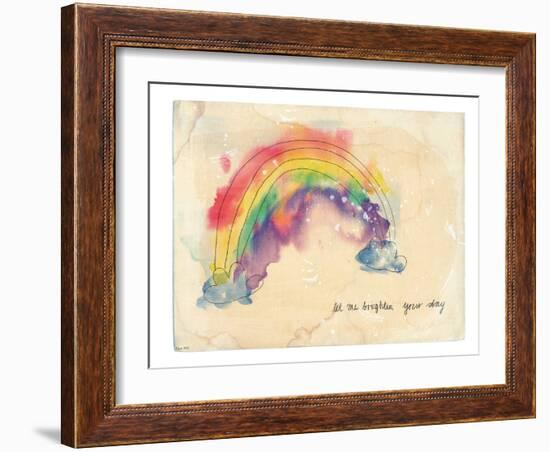 Brighten Your Day-Paula Mills-Framed Art Print