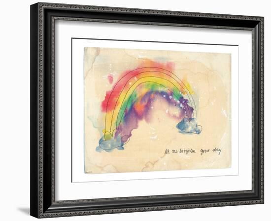 Brighten Your Day-Paula Mills-Framed Art Print