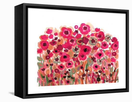 Brightly Blooming-Natasha Wescoat-Framed Premier Image Canvas