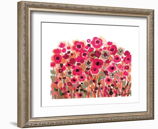 Brightly Blooming-Natasha Wescoat-Framed Giclee Print