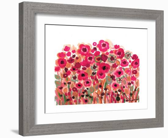 Brightly Blooming-Natasha Wescoat-Framed Giclee Print