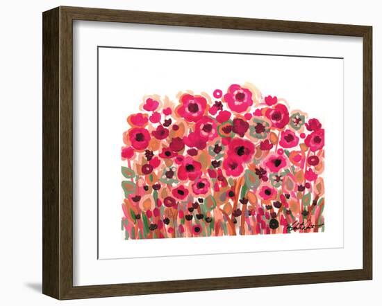 Brightly Blooming-Natasha Wescoat-Framed Giclee Print