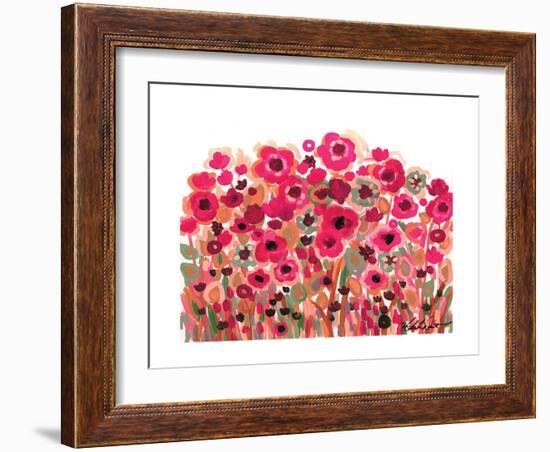 Brightly Blooming-Natasha Wescoat-Framed Giclee Print