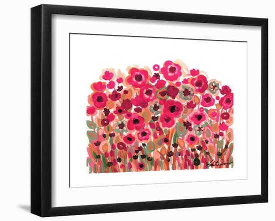 Brightly Blooming-Natasha Wescoat-Framed Giclee Print