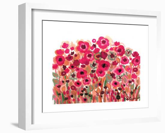 Brightly Blooming-Natasha Wescoat-Framed Giclee Print