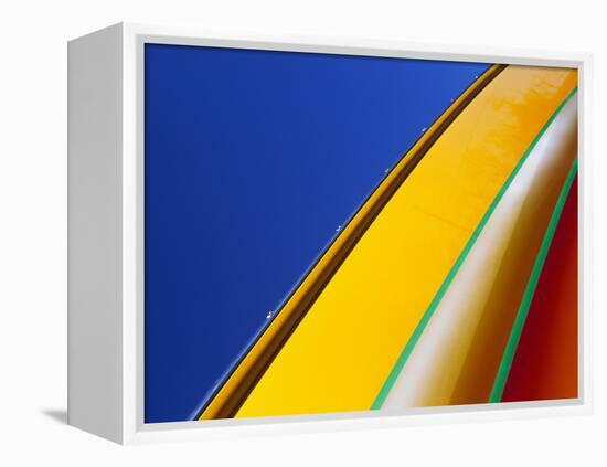 Brightly Colored Boat Exterior-Onne van der Wal-Framed Premier Image Canvas