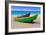 Brightly Painetd Boats, Puerto Rico-George Oze-Framed Photographic Print