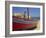 Brightly Painted Fishing Boat, Collioure, Cote Vermeille, Languedoc Roussillon, France, Europe-Michael Busselle-Framed Photographic Print