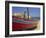 Brightly Painted Fishing Boat, Collioure, Cote Vermeille, Languedoc Roussillon, France, Europe-Michael Busselle-Framed Photographic Print