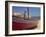 Brightly Painted Fishing Boat, Collioure, Cote Vermeille, Languedoc Roussillon, France, Europe-Michael Busselle-Framed Photographic Print