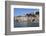 Brightly Painted Houses and Medieval Town Walls by the Marina at Porto Venere-Mark Sunderland-Framed Photographic Print