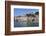 Brightly Painted Houses and Medieval Town Walls by the Marina at Porto Venere-Mark Sunderland-Framed Photographic Print