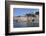 Brightly Painted Houses and Medieval Town Walls by the Marina at Porto Venere-Mark Sunderland-Framed Photographic Print