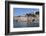 Brightly Painted Houses and Medieval Town Walls by the Marina at Porto Venere-Mark Sunderland-Framed Photographic Print