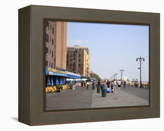 Brighton Beach Boardwalk, Little Russia, Brooklyn, New York City-Wendy Connett-Framed Premier Image Canvas