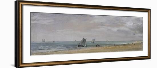 Brighton Beach, East Sussex-John Constable-Framed Giclee Print