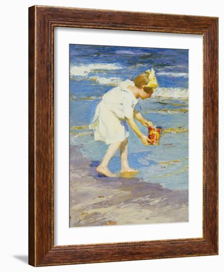 Brighton Beach-Edward Henry Potthast-Framed Giclee Print