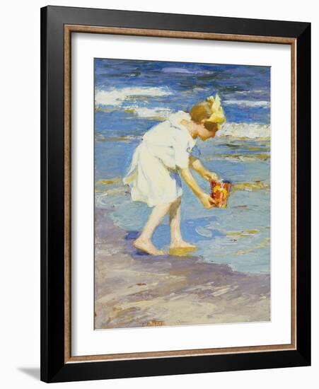 Brighton Beach-Edward Henry Potthast-Framed Giclee Print