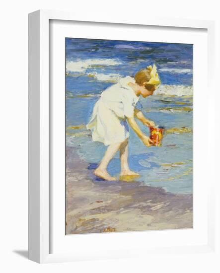 Brighton Beach-Edward Henry Potthast-Framed Giclee Print