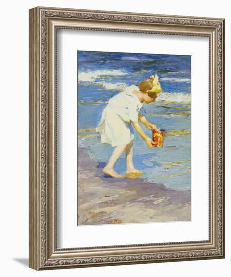 Brighton Beach-Edward Henry Potthast-Framed Giclee Print