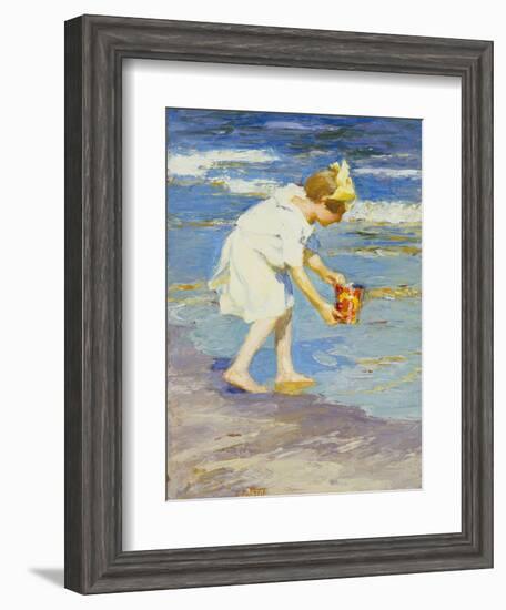 Brighton Beach-Edward Henry Potthast-Framed Giclee Print