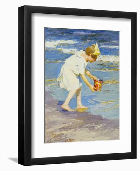 Brighton Beach-Edward Henry Potthast-Framed Giclee Print