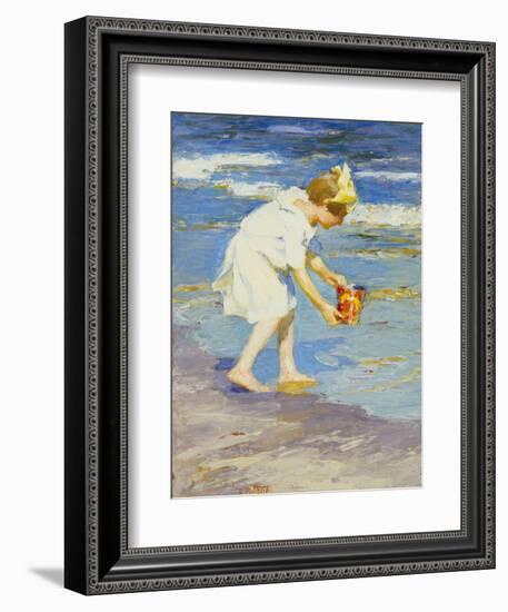 Brighton Beach-Edward Henry Potthast-Framed Giclee Print