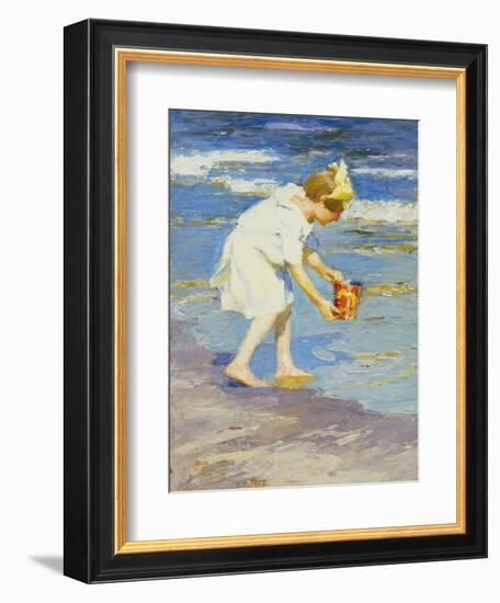 Brighton Beach-Edward Henry Potthast-Framed Giclee Print