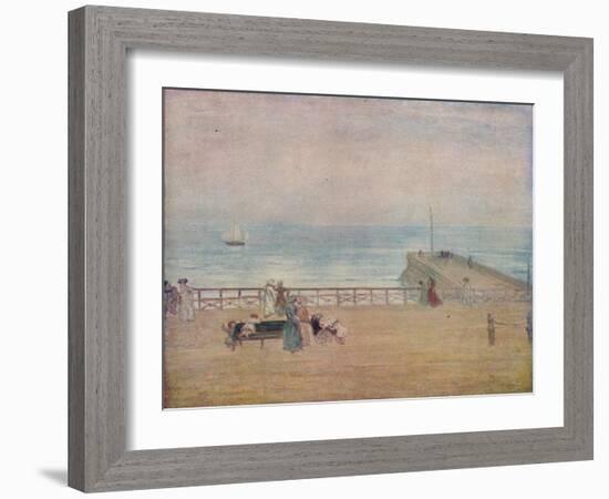 Brighton', c1905, (1918)-Charles Conder-Framed Giclee Print