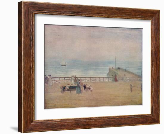 Brighton', c1905, (1918)-Charles Conder-Framed Giclee Print