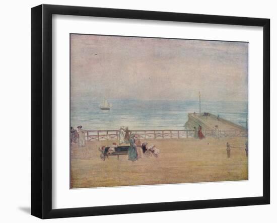 Brighton', c1905, (1918)-Charles Conder-Framed Giclee Print