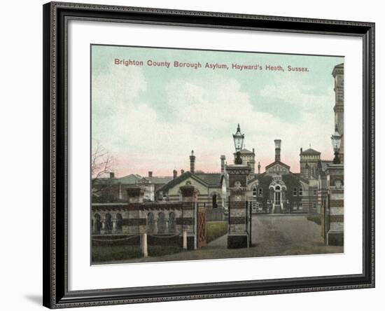 Brighton County Borough Asylum, Haywards Heath, Sussex-Peter Higginbotham-Framed Photographic Print