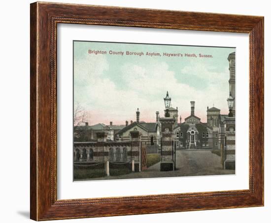 Brighton County Borough Asylum, Haywards Heath, Sussex-Peter Higginbotham-Framed Photographic Print