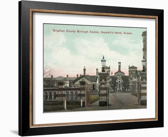 Brighton County Borough Asylum, Haywards Heath, Sussex-Peter Higginbotham-Framed Photographic Print