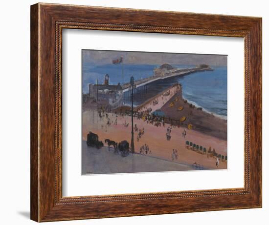 Brighton from the Royal Albion-Sir John Lavery-Framed Giclee Print