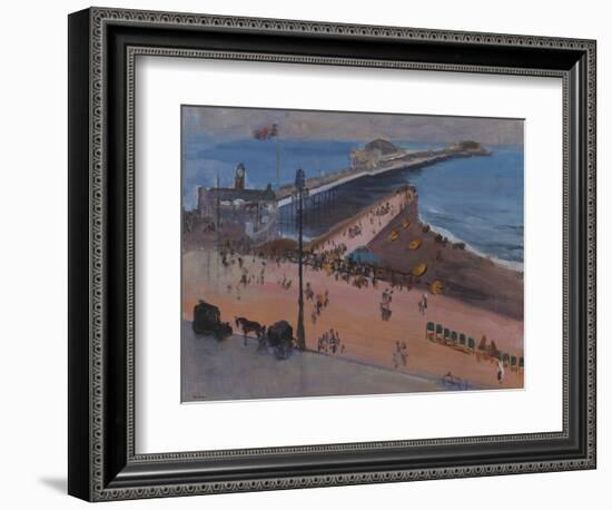 Brighton from the Royal Albion-Sir John Lavery-Framed Giclee Print