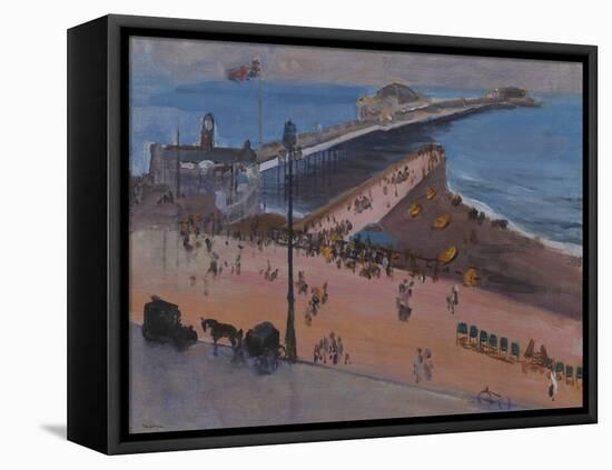 Brighton from the Royal Albion-Sir John Lavery-Framed Premier Image Canvas