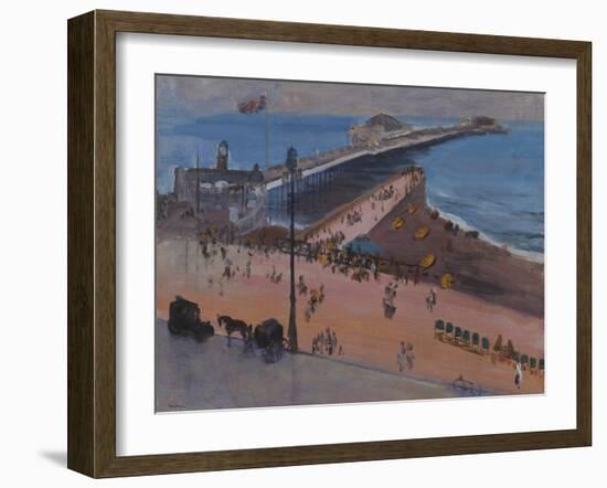 Brighton from the Royal Albion-Sir John Lavery-Framed Giclee Print