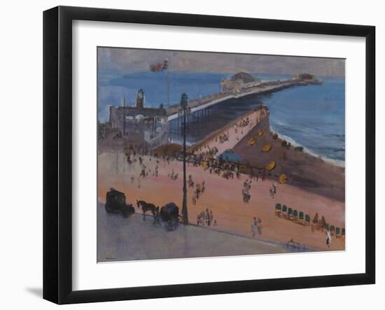 Brighton from the Royal Albion-Sir John Lavery-Framed Giclee Print