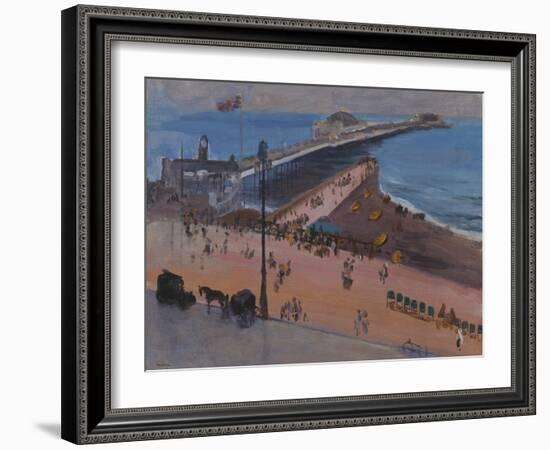 Brighton from the Royal Albion-Sir John Lavery-Framed Giclee Print