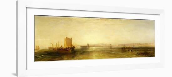 Brighton from the Sea, circa 1829-JMW Turner-Framed Giclee Print